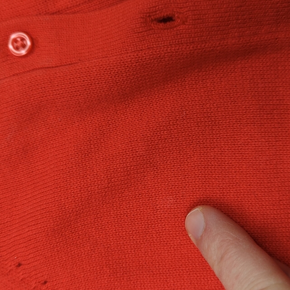Baby Gap Red Knit Cardigan 12-18M - Picture 6 of 9